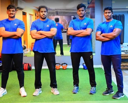 Revive Fitness Club certified trainer team, Kakinada